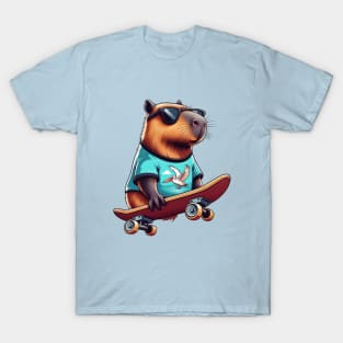 Capybara Pelican T-Shirt